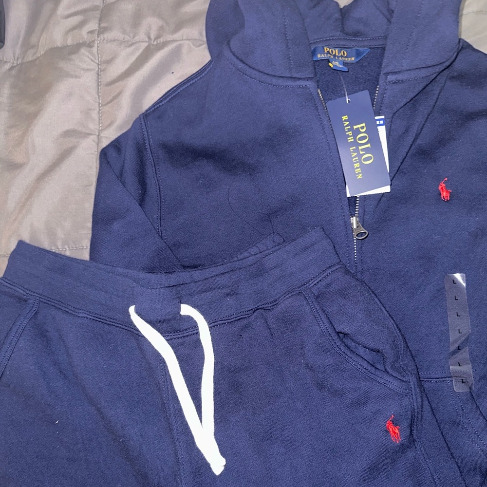 Boys Polo Sweatsuit